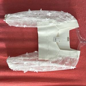 NWT Free People Butterfly Crop